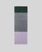 Vloerkleed Wol Horizontaal Green Lilac - SUITE702