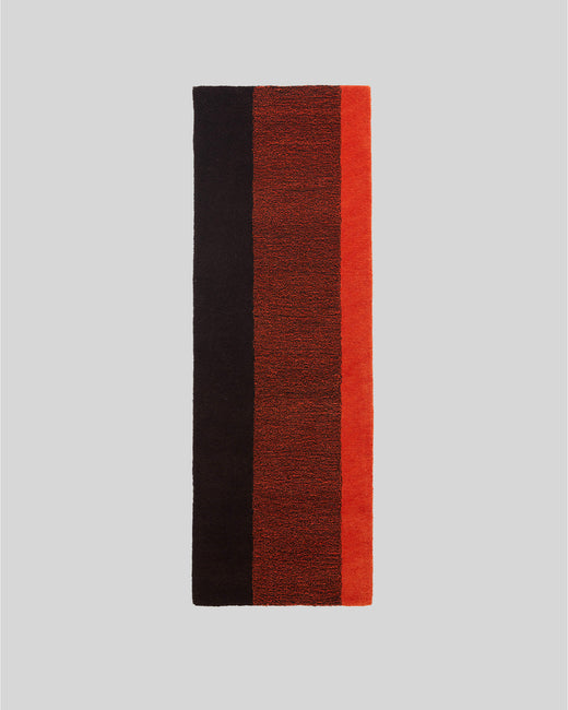 Vloerkleed Wol Verticaal Poppy Orange Brown - SUITE702
