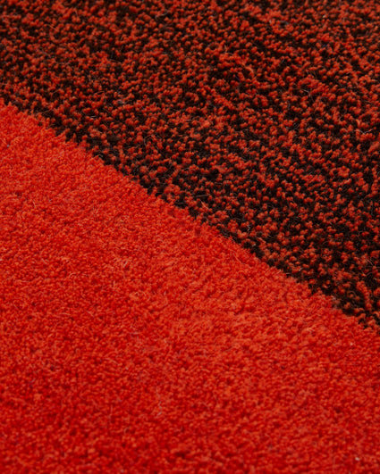 Vloerkleed Wol Verticaal Poppy Orange Brown - SUITE702