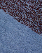 Vloerkleed Wol Verticaal Sky Blue Bordeaux - SUITE702