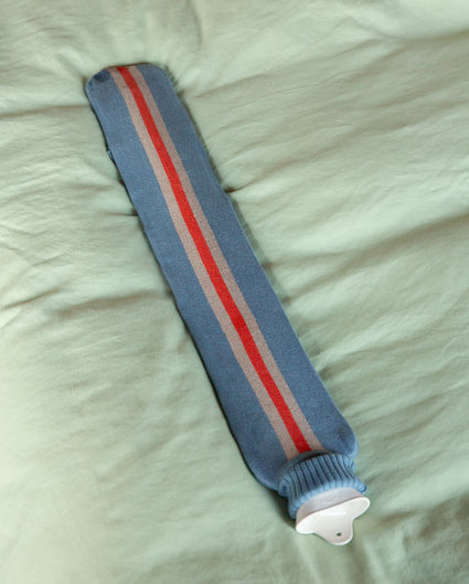XL Hot Water Bottle College Blue