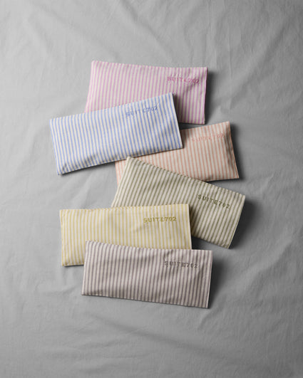 Aroma Eye Pillow Streep Pink Ecru - SUITE702