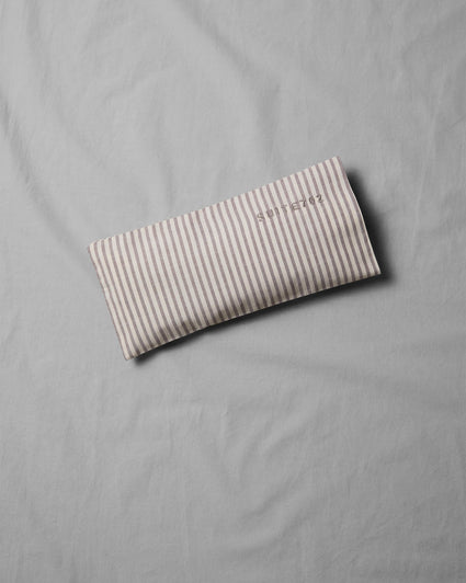 Aroma Eye Pillow Streep Brown Ecru - SUITE702