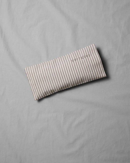 Aroma Eye Pillow Streep Brown Ecru - SUITE702