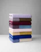 Badhanddoeken Set Blend Sky Blue Bordeaux (2 st.) - SUITE702