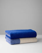 Badhanddoeken Set Blend Cobalt Blue Ecru (2 st.) - SUITE702