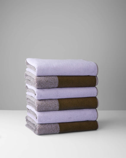 Badhanddoeken Set Blend Green Lilac (2 st.) - SUITE702