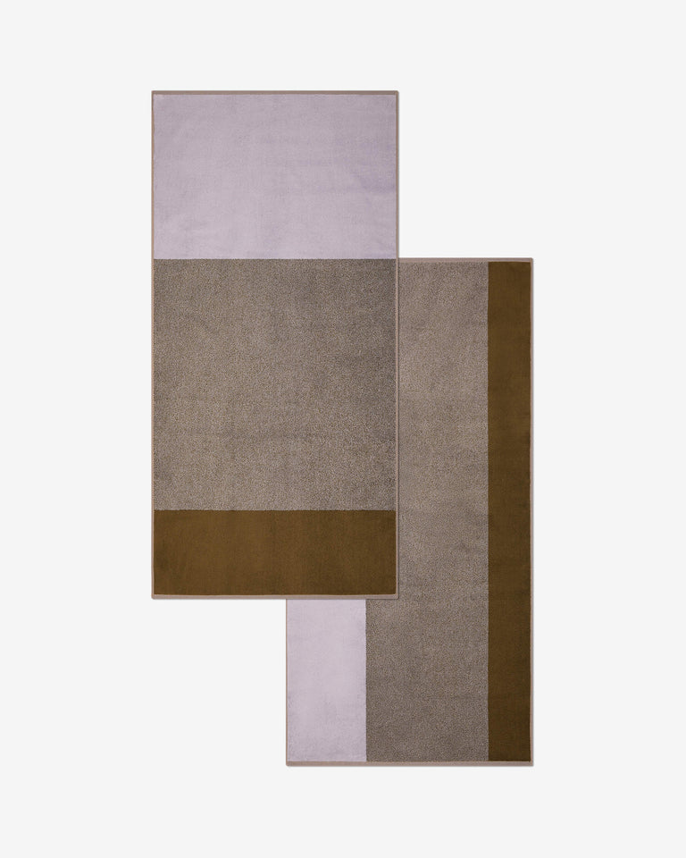 Badhanddoeken Set Blend Green Lilac (2 st.) - SUITE702