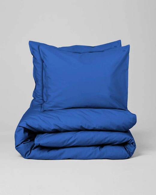 Parure de lit Baumwolle Cobalt Blue