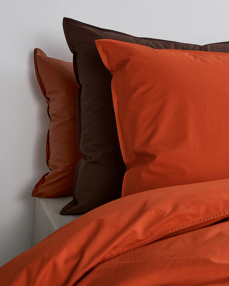 Bettwäsche-Set Baumwolle Poppy Orange - SUITE702