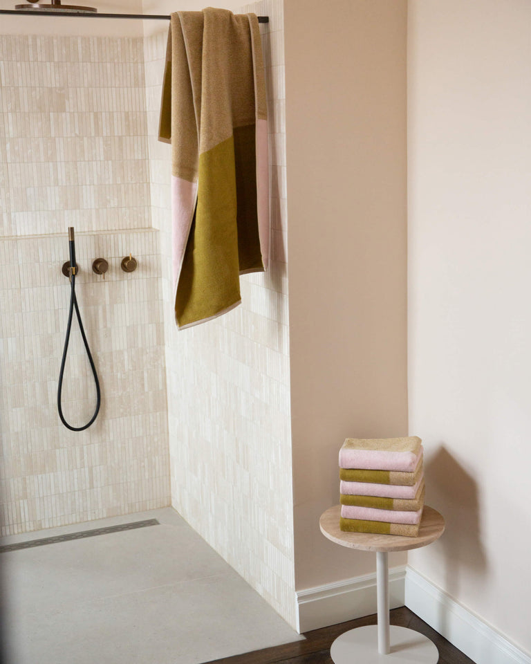 Badhanddoeken Set Blend Blush Olive (2 st.) - SUITE702