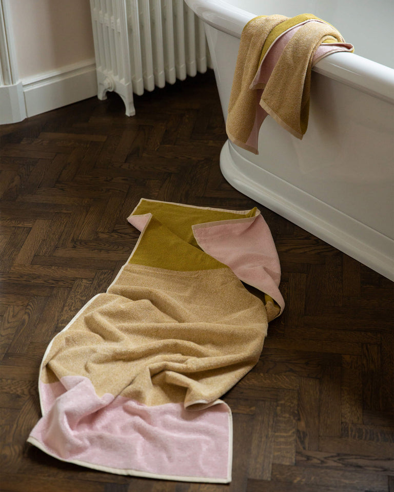 Badhanddoeken Set Blend Blush Olive (2 st.) - SUITE702