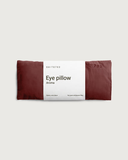 Oreiller pour les yeux Aroma Rouge Brique
