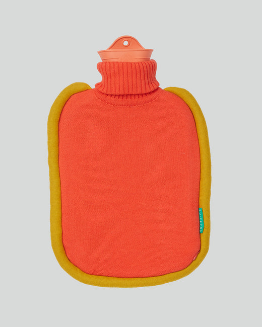 Bumper Hot Water Bottle Poppy Orange 