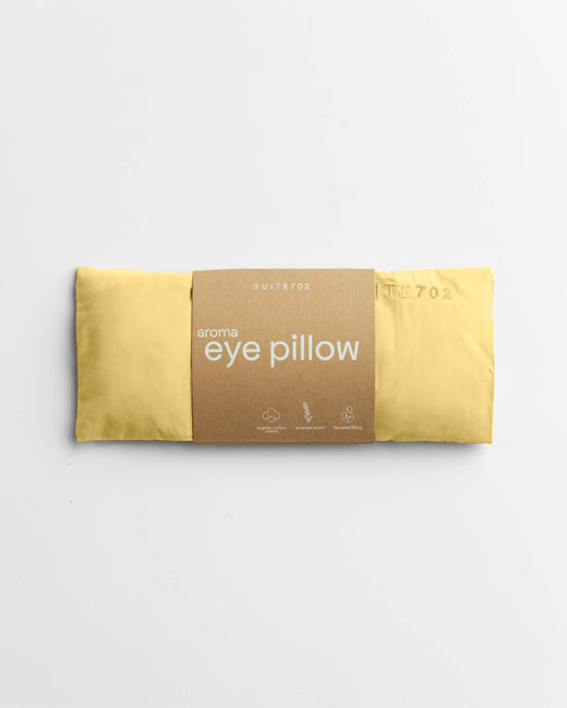 Aroma Eye Pillow Butter Yellow