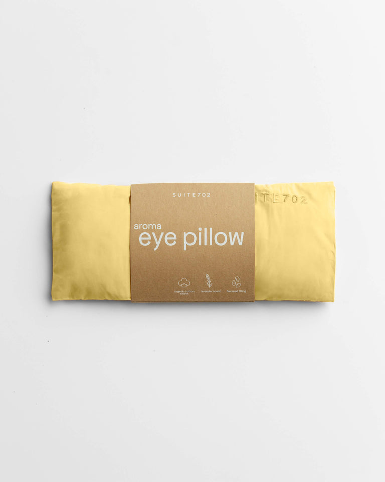 Aroma Eye Pillow Butter Yellow - SUITE702