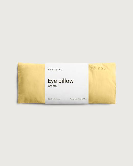 Aroma Eye Pillow Butter Yellow