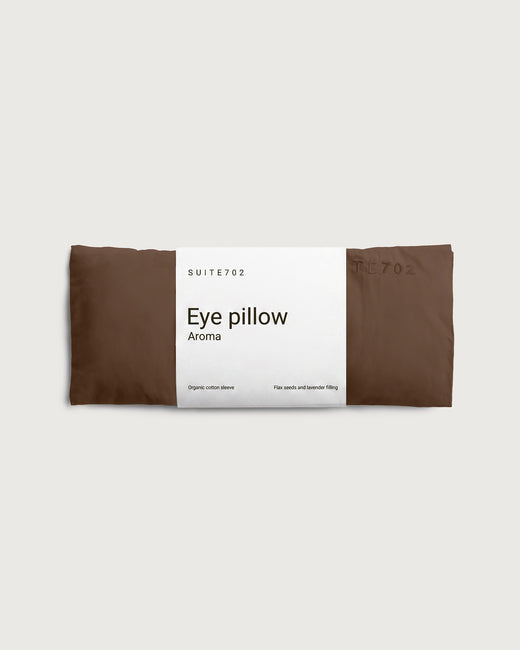 Aroma Eye Pillow Coffee Brown