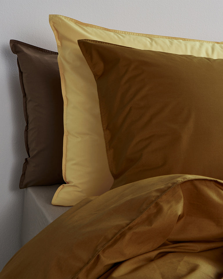 Bettwäsche-Set Baumwolle Khaki Gold - SUITE702