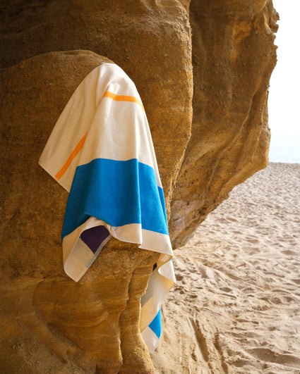 Strandlaken Aqua Orange Purple Yellow - SUITE702