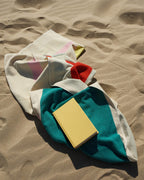 Strandlaken Pink Turquoise Lime Red - SUITE702