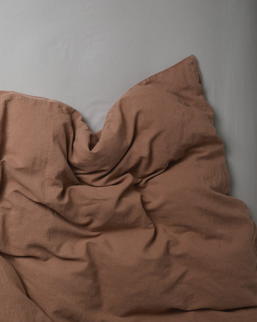 Dekbedovertrek Linnen Mocca - SUITE702