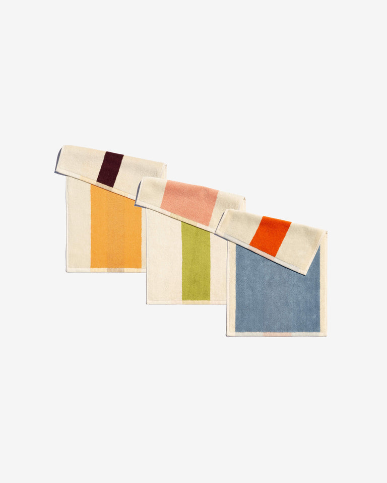 Gastendoekjes Set Lime Sunny Yellow Sky Blue (3 st.) - SUITE702