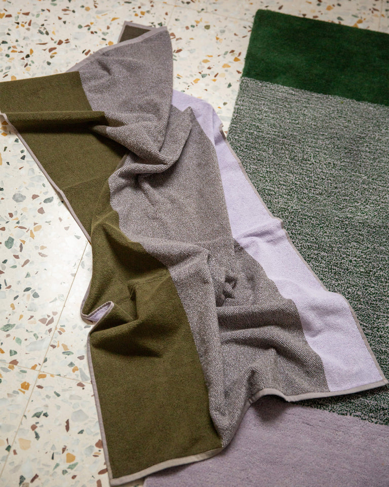 Badhanddoeken Set Blend Green Lilac (2 st.) - SUITE702