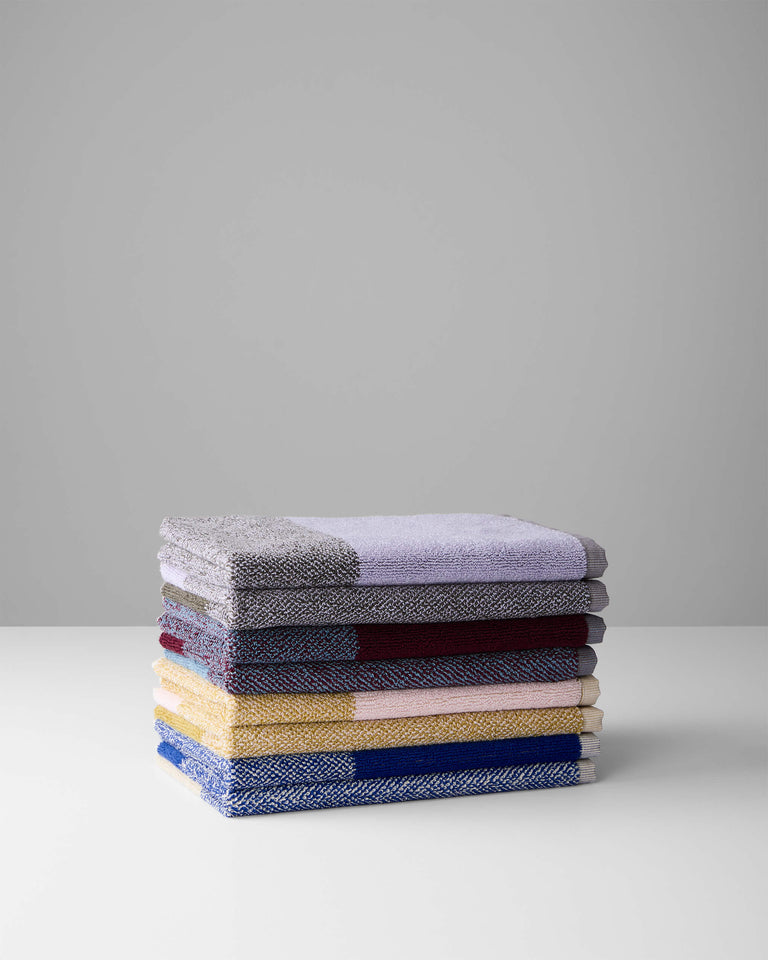 Gastendoekjes Set Blend Sky Blue Bordeaux (2 st.) - SUITE702