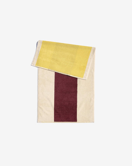 Badhanddoek Yellow Bordeaux - SUITE702