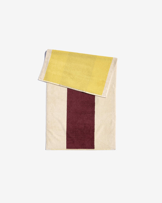 Badhanddoek Yellow Bordeaux - SUITE702