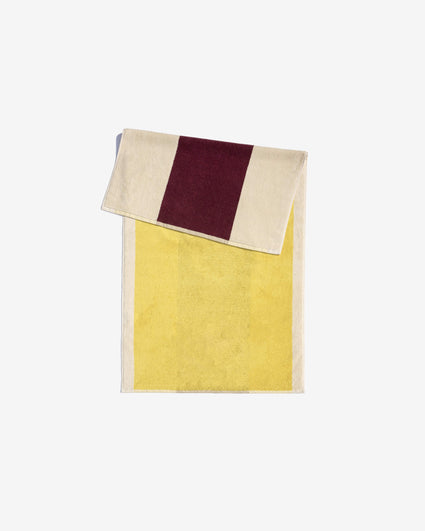 Badhanddoek Yellow Bordeaux - SUITE702