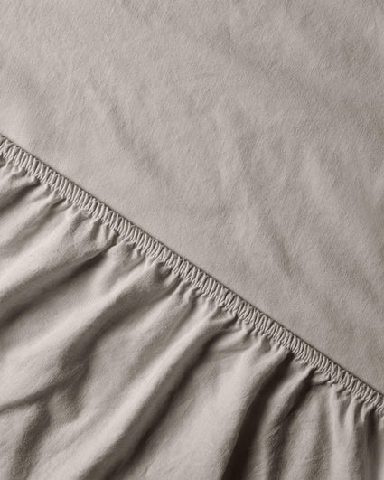 Hoeslaken Linnen Linen Grey - SUITE702