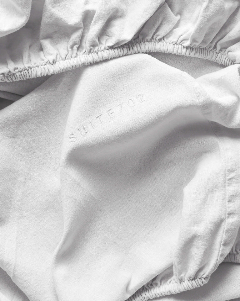 Hoeslaken Linnen White - SUITE702
