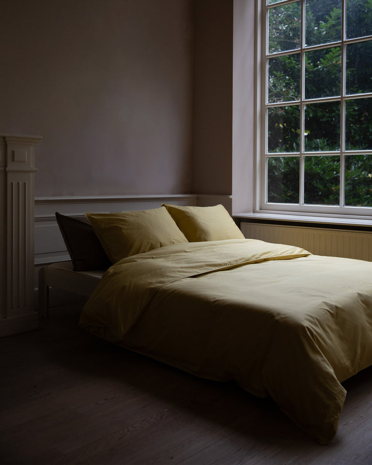 Beddengoed Set Satijn Buttercream