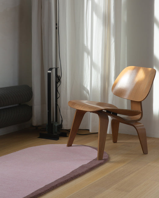Tapis en laine Eclipse ovale Blush Cacao