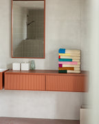 Badhanddoeken Set Yellow Aqua Pink Red (4 st.) - SUITE702