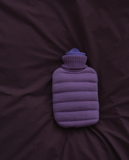 Mini Puffy Warmwaterkruik Purple