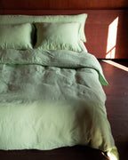 Beddengoed Set Linnen Green Mint - SUITE702