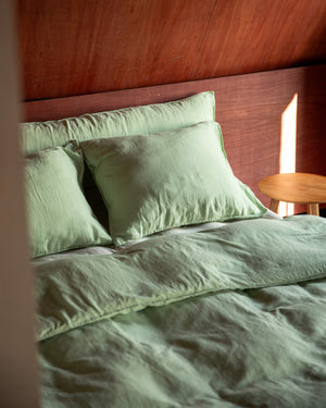 Kussensloop Linnen Green Mint - SUITE702