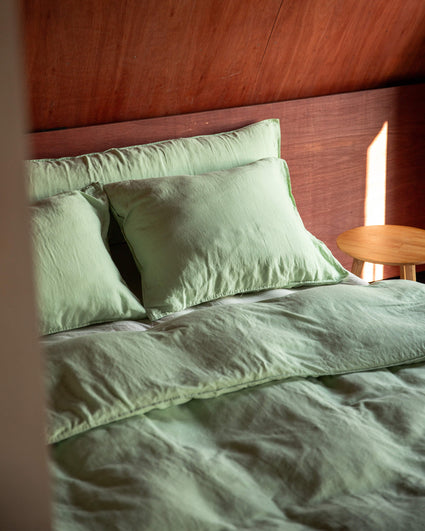 Kussensloop Linnen Green Mint - SUITE702