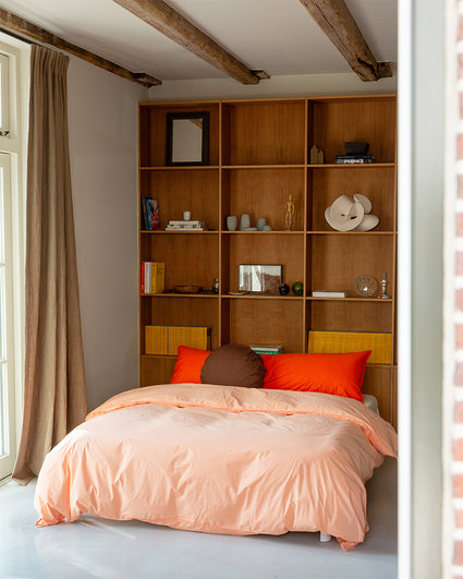 bedMATE Sloop Katoen Poppy Orange - SUITE702