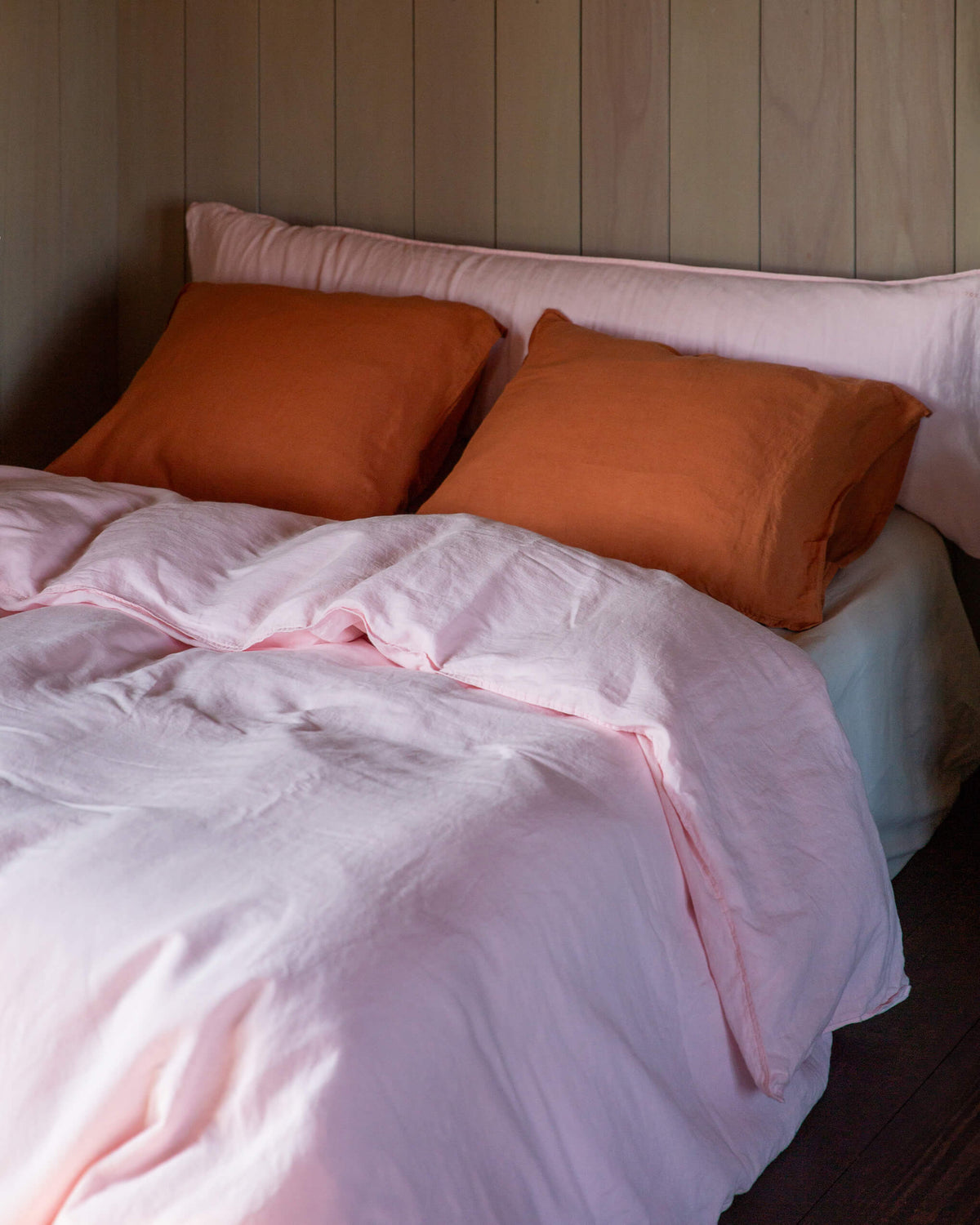 bedMATE Bezug Shell Pink | Langes Kissen