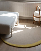 Vloerkleed Wol Eclipse Oatmeal Butter Yellow