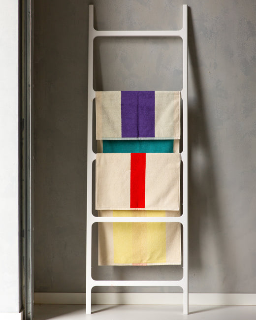 Handdoeken Set Turquoise Red Lime Dark Green (4 st.) - SUITE702