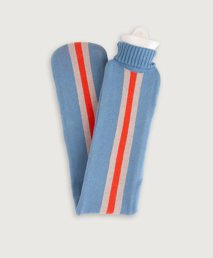 XL Hot Water Bottle College Blue