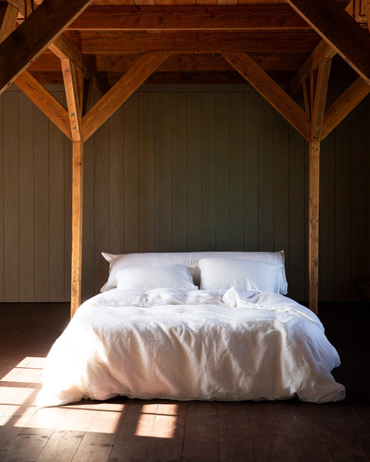 Dekbedovertrek Linnen White - SUITE702