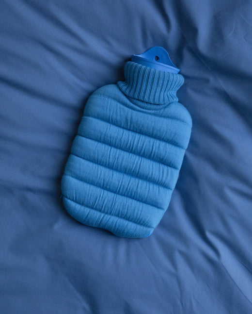 Mini Puffy Wärmflasche Capri Blue