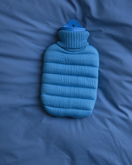 Mini Puffy Wärmflasche Capri Blue