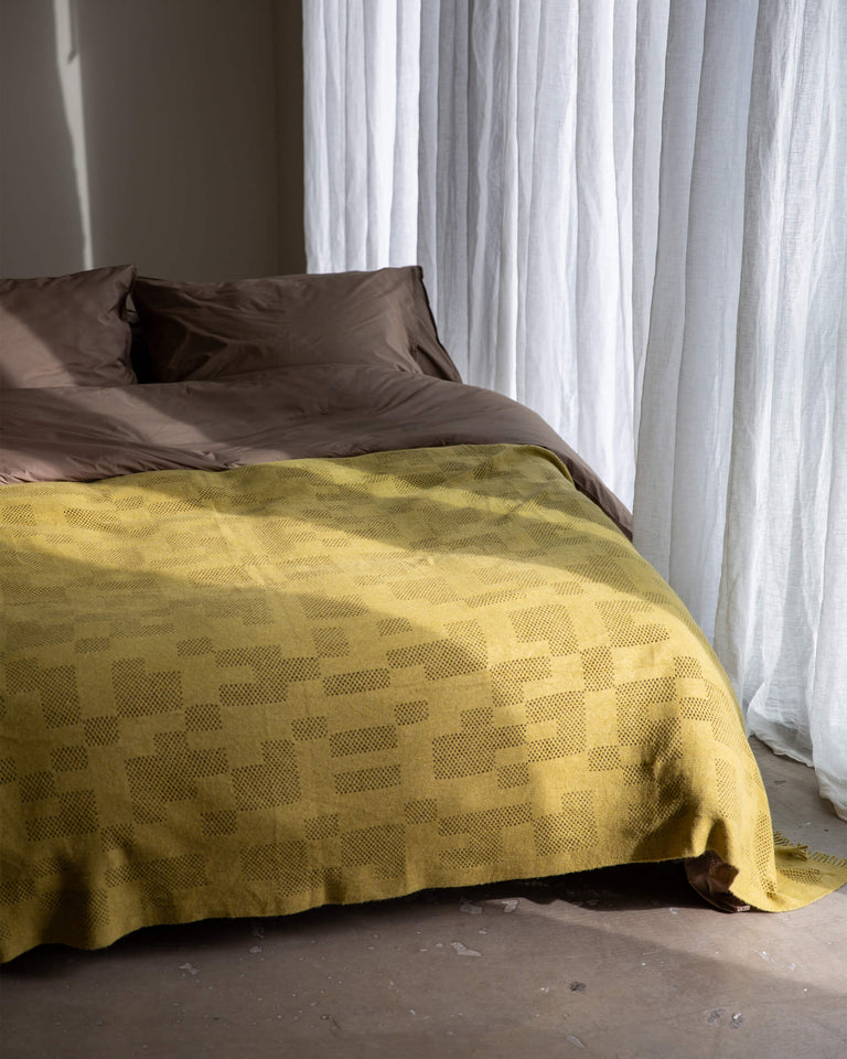 Bedsprei Mesh Avocado Green - SUITE702